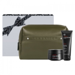 Collistar Cofanetto Uomo - Crema viso 50 ml + Gel doccia 100 ml + Pochette