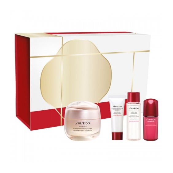 Shiseido Cofanetto Benefiance Wrinkle Smoothing Cream - Trattamento Anti-Età E Levigante