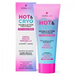 Veralab Hot&Cryo - Trattamento Corpo Intensivo Drenante E Rimodellante Effetto Caldo-Freddo 200 Ml