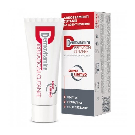 Pasquali Dermovitamina Irritazioni Cutanee - Crema Lenitiva e Riparatrice 30 Ml