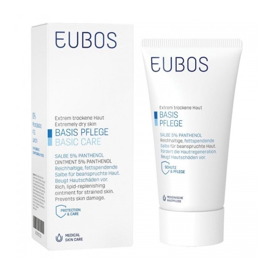 Eubos Basis Pflege Basic Care Salbe - Trattamento Idratante E Lenitivo 75 Ml