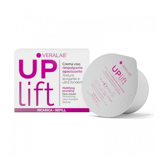 Veralab Up lift - Ricarica Crema Viso Anti-Età Rimpolpante Opacizzante 50 Ml