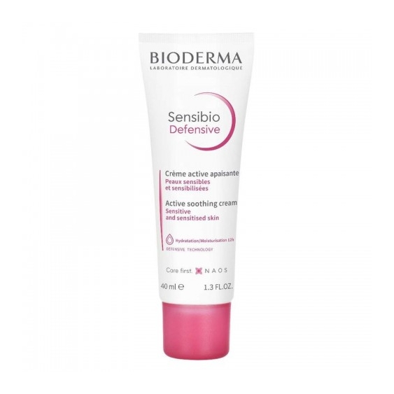 Bioderma Sensibio Defensive - Crema Attiva Lenitiva E Rinforzante Per Pelli Sensibili 40 Ml