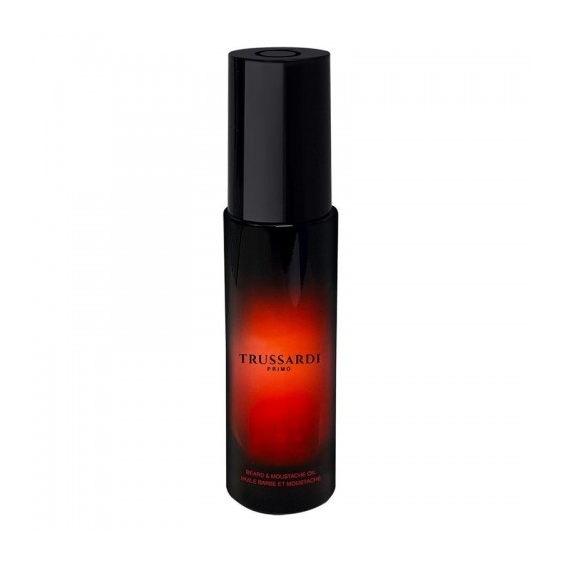 Trussardi Primo Beard & Moustache Oil  - Olio Barba E Baffi Nutriente E Ammorbidente 50 Ml