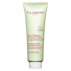 Clarins Doux Nettoyant Moussant Purifiant - Detergente Schiumogeno Per Pelle Mista E Grassa 125 Ml