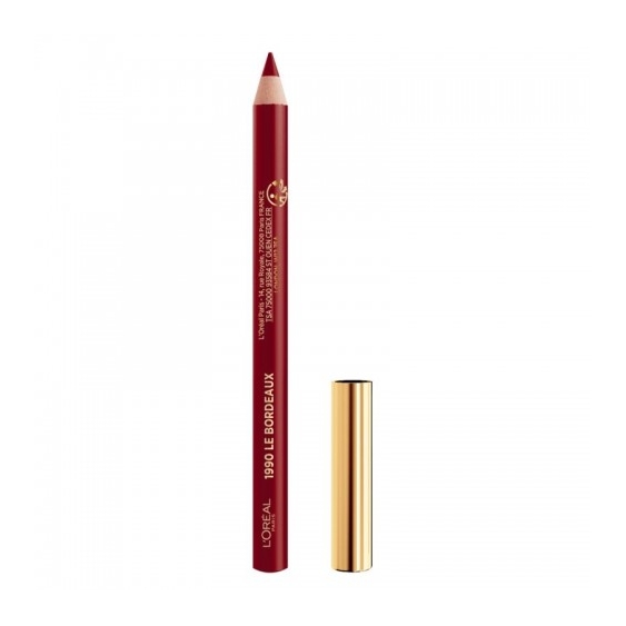 L'Oreal Paris Color Riche Le Lip Crayon - Matita Labbra N. 1970 Le Bordeaux