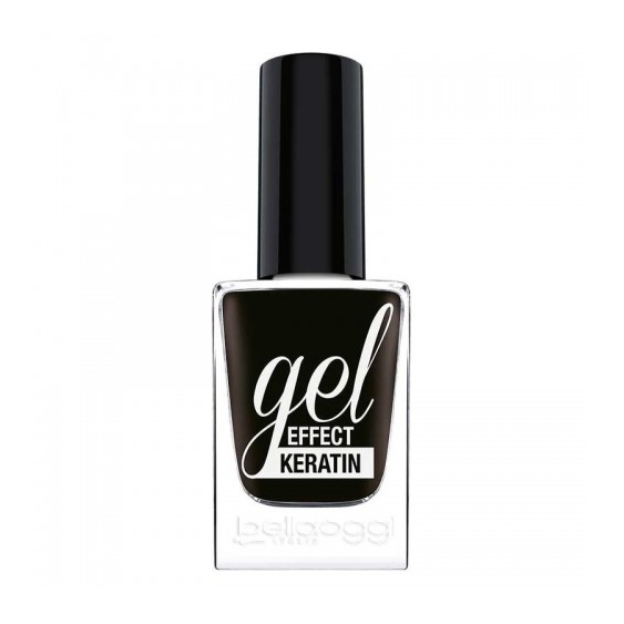 Bellaoggi Gel Effect Keratin - Smalto N. 537 Black Affair