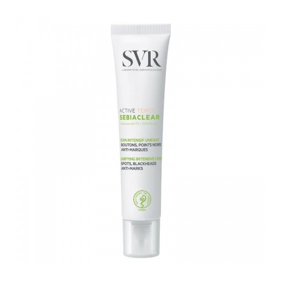 Svr Sebiaclear Active Teinte Soin Intensif Unifiant - Crema Colorata 40 Ml