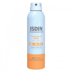 Isdin Fotoprotector Transparent Spray Wet Skin Spf 50 - Protezione Solare 250 Ml