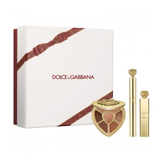 Dolce & Gabbana Flawless Eyes - Ever Icon Eye Palette N. 01 Amber Venus + Everink Liner Nero + Mini Everfull Xl Mascara Nero