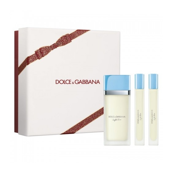 Dolce & Gabbana Cofanetto Light Blue - Eau De Toilette Donna 50 Ml Vapo + Eau De Toilette Travel Spray 2 X 10 Ml