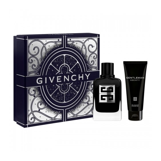 Givenchy Gentleman Society - Eau De Parfum Uomo 60 Ml Vapo + Gel Doccia Corpo E Capelli 75 Ml