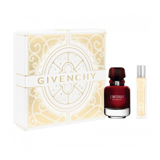 Givenchy Cofanetto L'Interdit Rouge - Eau De Parfum 50 Ml Vapo + Eau De Parfum Travel Spray 12,5 Ml