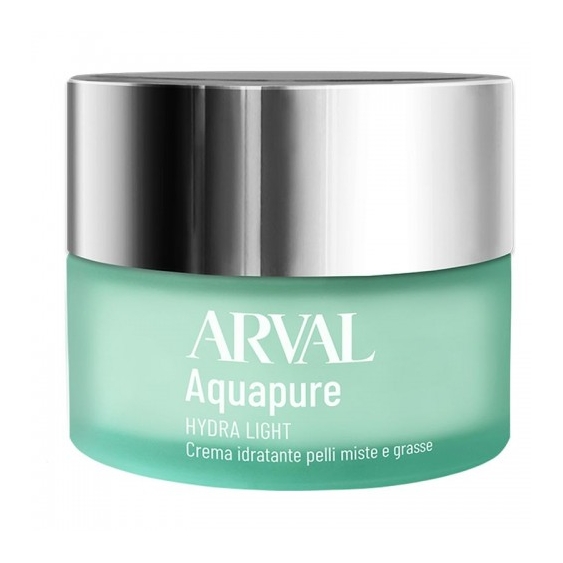 Arval Aquapure Hydra Light - Crema Idratante Pelli Miste E Grasse 50 Ml