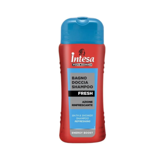 Intesa Shampoo Per Capelli Antiforfora Per Uomo Con Zinco E Mineral Complex 300 Ml