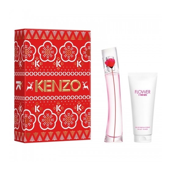Kenzo Flower Poppy Bouquet - Eau De Parfum 30 Ml + Latte Corpo Profumato 75 Ml