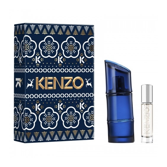 Kenzo Homme Intense - Edt 60 Ml Vapo + Travel Spray Ricaricabile 10 Ml