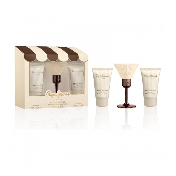 Pepe Jeans London Addictive Indulgence Donna - Edp 30 Ml Vapo + Shower Gel 50 Ml + Body Lotion 50 Ml
