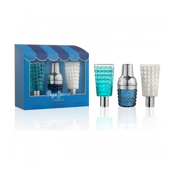 Pepe Jeans Cofanetto London Life Is Now For Him - Eau De Parfum Uomo 30 Ml + Shower Gel 50 Ml + After Shave Balm 50 Ml