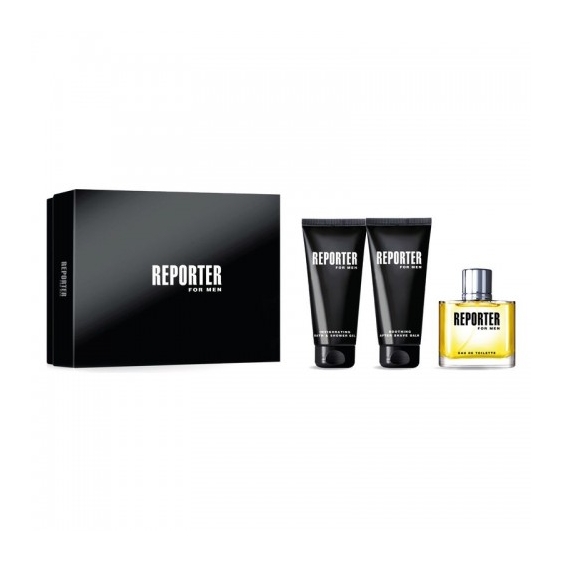 Reporter For Men - Edt Uomo 75 Ml Vapo + Bath & Shower Gel 100 Ml + After Shave Balm 100 Ml