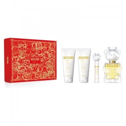 Moschino Toy 2 - Eau De Parfum Spray 100 Ml + Travel Spray 10 ML + Gel Bagno & Doccia 100 Ml + Lozione Corpo 100 Ml