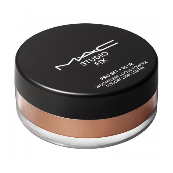 Mac Cosmetics Studio Fix Pro Set + Blur Weightless Loose Powder - Deep Dark