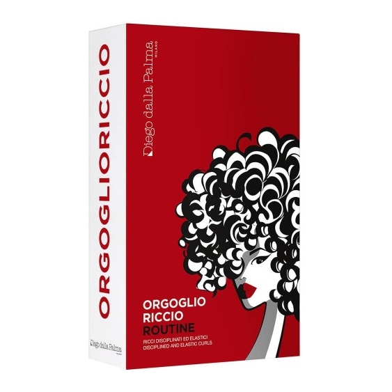 Diego Dalla Palma Orgoglio Riccio Routine - Shampoo 50 ml + Maschera 30 ml + Crema-Gel 150 ml + Spray 150 ml