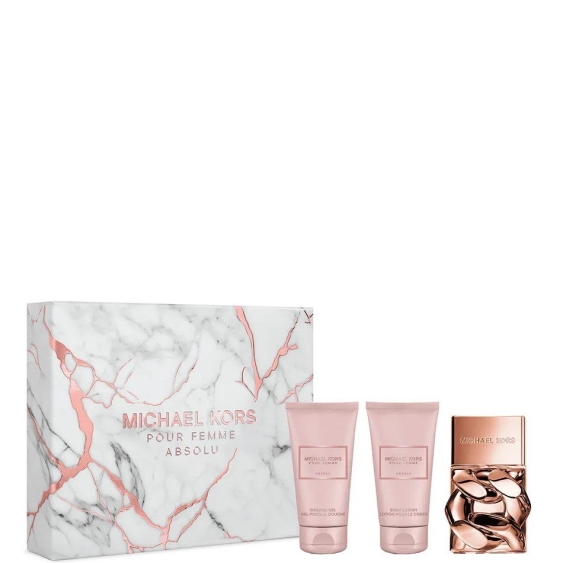 Michael Kors Pour Femme Absolu - Eau De Parfum Donna 50 Ml + Body Lotion 50 Ml + Shower Gel 50 Ml