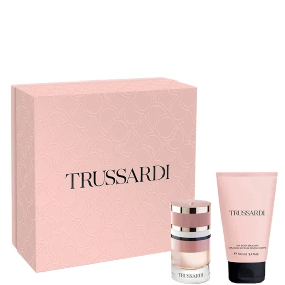 Trussardi Eau De Parfum Donna 60 Ml + Emulsione Corpo 100 Ml
