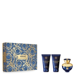 Versace Dylan Blue Pour Femme - Eau De Parfum 50 Ml + Body Lotion 50 Ml + Shower Gel 50 Ml