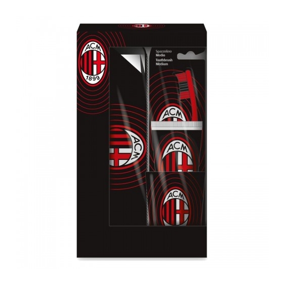 Milan Cofanetto Oral Care Set - Spazzolino + Dentifricio + Bicchiere + Astuccio