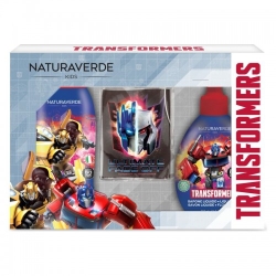 Naturaverde Transformers - Doccia Shampoo 250 Ml + Sapone Liquido 250 Ml + Sacca