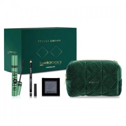 Bellaoggi Velvet Dream Cinema Look - Ombretto Pearl Color Affair N. 011 + Mascara Bomb Up Instant Curl + Matita Occhi N. 01