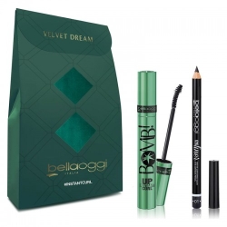 Bellaoggi Velvet Dream Instantcurl - Mascara Bomb Up + Matita Occhi Eye Liner N. 01