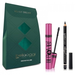 Bellaoggi Velvet Dream Instantvolume - Mascara Bomb 360 Istant Volume + Eye Kajal N. 101