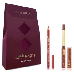 Bellaoggi Cofanetto Lipaffair Nude - Rossetto Effetto Jelly Color Pump N. 02 + Matita Labbra Lip Nude N. 052