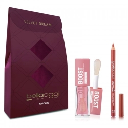 Bellaoggi Velvet Dream Lipcare - Oil Boost + Matita Labbra Lip Nude N. 052