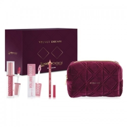 Bellaoggi Velvet Dream Magicglow - Matita Labbra Lip Liner N. 04 + Volume Boost + Gloss Affair N. 03 + Pochette