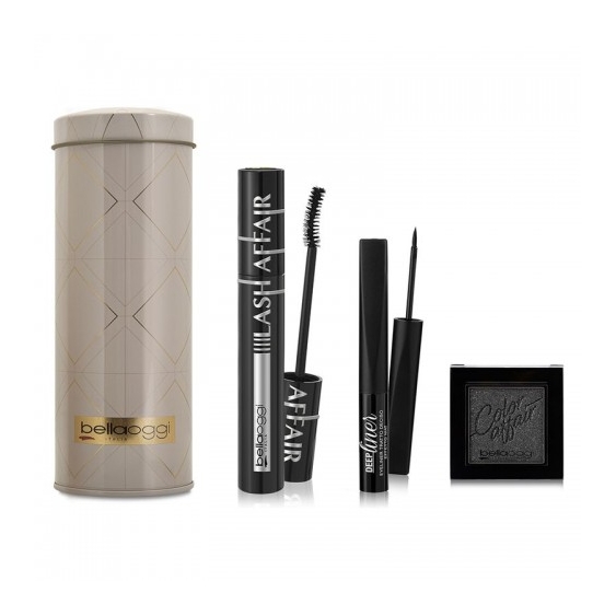 Bellaoggi Lash Impact - Eyeliner Deep Liner + Mascara Lash Affair + Ombretto Pearl Color Affair Perlato N. 012
