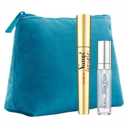Pupa Kit - Mascara Vamp Forever N. 111 Black + Lucidalabbra Miss Gloss + Pochette Super Soffice