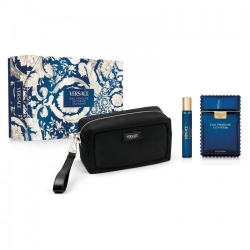 Versace Eau FraÃche Extreme Pour Homme - Edp 100 Ml + Edp Travel Spray 10 Ml + Trousse