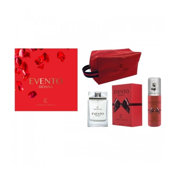 Capucci Evento Donna - Eau De Parfum + Deodorante 120 Ml + Beauty Case
