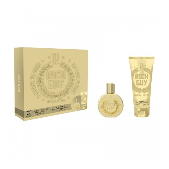 Police Rich Guy For Man - Eau De Toilette 30 Ml + Shower Gel 100 Ml