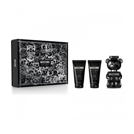 Moschino Toy Boy - Eau De Parfum Uomo 50 Ml Vapo + Gel Doccia 50 Ml + Balsamo Dopobarba 50 Ml