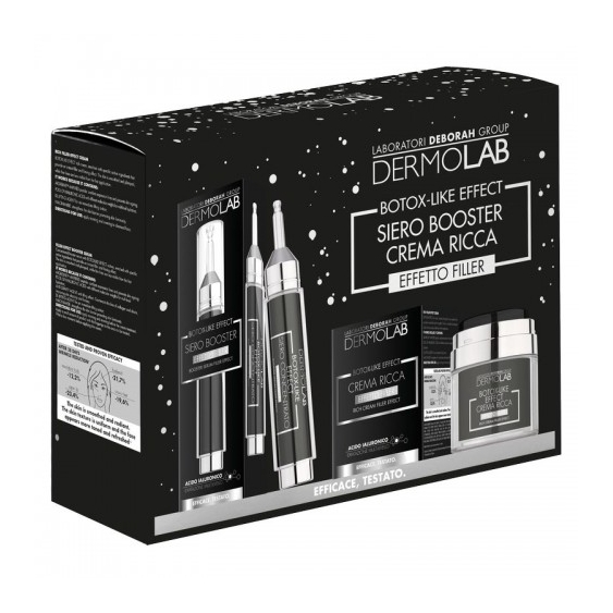 Dermolab Botox-Like Effect - Crema Ricca 50 Ml + Siero Booster 10 Ml
