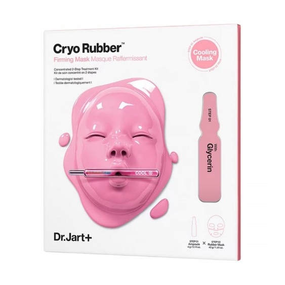 Dr.Jart+ Kit Cryo Rubber Firming Mask - Maschera Viso + Ampolla Concentrata