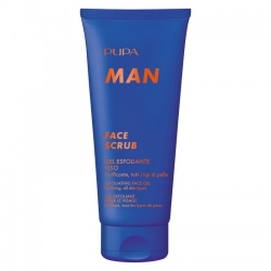 Pupa Man Face Scrub - Gel Esfoliante Viso 100 Ml