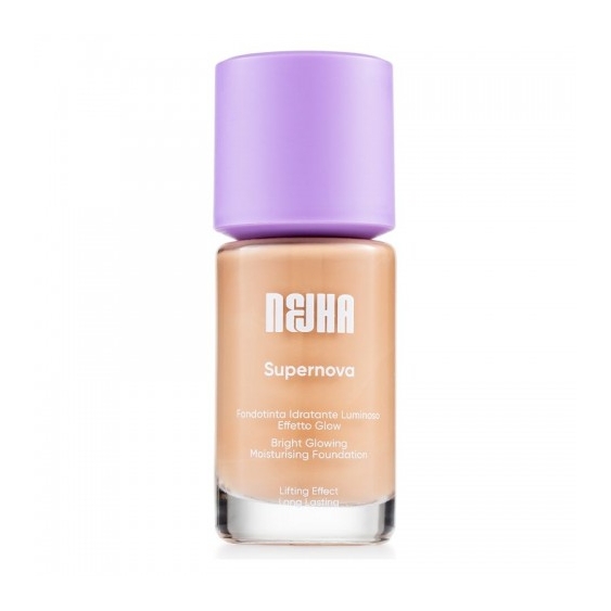 Nejha Supernova - Fondotinta Idratante Luminoso N. W08 Toffee