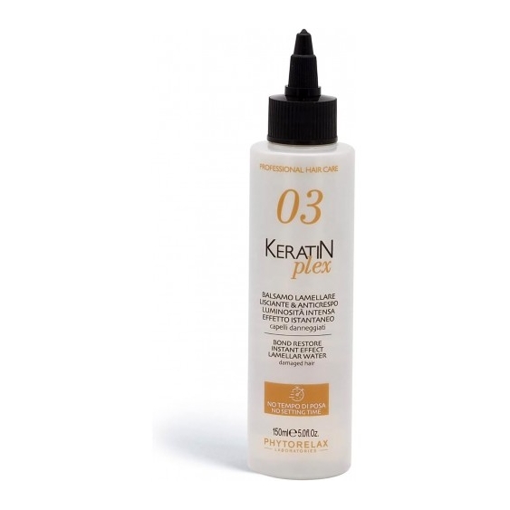 Phytorelax Keratin Plex 03 - Balsamo Lamellare Lisciante E Anticrespo 150 Ml