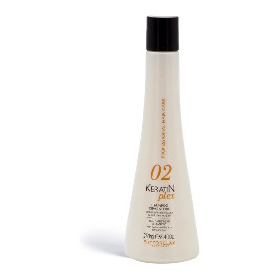 Phytorelax Keratin Plex 02 - Shampoo Riparatore 250 Ml